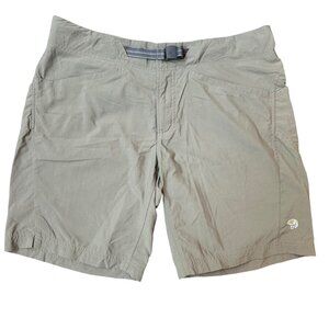 Mountain Hardwear Lightweight Outdoor Hiking Shorts Adjustable Waistband Size 10